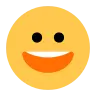 Grinning Face Emoji 😀 image - Tossface style