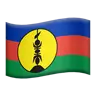 Flag: New Caledonia Emoji 🇳🇨 image - Apple style