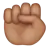 Raised Fist: Medium Skin Tone