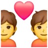 Kalp ile çift Emoji 💑 image - Samsung style
