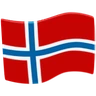 Flag: Norway Emoji 🇳🇴 image - Facebook Messenger (2016) style