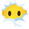 Face In Clouds Emoji 😶‍🌫️ image - Google Noto Color style