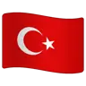 Flag: Türkiye Emoji 🇹🇷 image - WhatsApp style