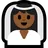 Person With Veil: Medium-Dark Skin Tone