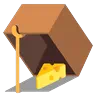 Mouse Trap Emoji 🪤 image - Google Noto Color Animated style
