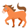 Эмодзи Лошадь 🐎 image - Skype style