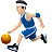 Man Bouncing Ball: Light Skin Tone