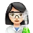 Woman Scientist: Light Skin Tone