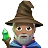 Man Mage: Medium Skin Tone