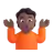 Person Shrugging: Medium-Dark Skin Tone
