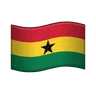 Flag: Ghana Emoji 🇬🇭 image - Telegram style