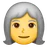 Woman: White Hair