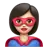 Woman Superhero: Light Skin Tone