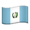 Flag: Guatemala Emoji 🇬🇹 image - Apple style