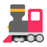 Emoji Gőzmozdony 🚂 image - Microsoft Classic 2D style