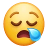 Emoji Volto assonnato 😪 image - Huawei Harmony OS style