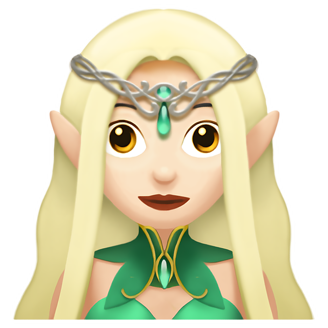 Woman Elf: Light Skin Tone