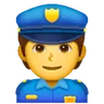 Emoji Politist 👮 image - Samsung style