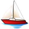 Voilier Emoji ⛵ image - Emojidex style