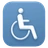 Simbolo della sedia a rotelle