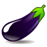 Эмодзи Баклажан 🍆 image - Emojidex style