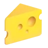 Käse Keil Emoji 🧀 image - Microsoft 3D Fluent style