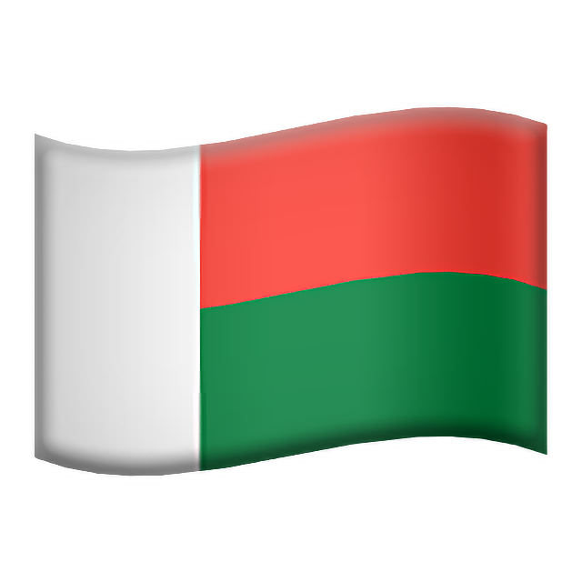 Flag: Madagascar