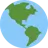 Globe Showing Americas