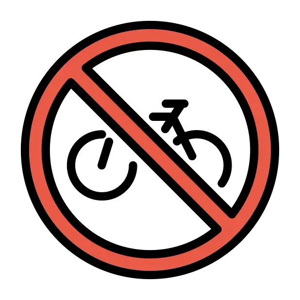 No Bicycles