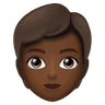 Person: Medium-Dark Skin Tone Emoji 🧑🏾 image - Huawei Harmony OS style