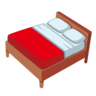 Cama Emoji 🛏 image - Emojidex style