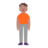 Person Standing: Medium Skin Tone
