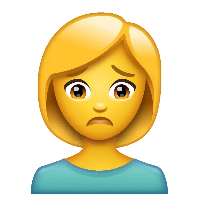 Person Frowning