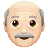 Old Man: Light Skin Tone