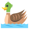 鸭 Emoji 🦆 image - EmojiTwo style