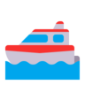 Motorboot Emoji 🛥 image - Microsoft Classic 2D style