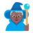 Woman Mage: Medium-Dark Skin Tone