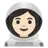 Woman Astronaut: Light Skin Tone