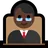 Man Judge: Dark Skin Tone