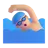 Man Swimming: Medium-Light Skin Tone
