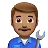 Man Mechanic: Medium Skin Tone