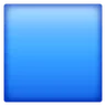 Blue Square Emoji 🟦 image - Samsung style