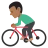 Person Biking: Medium-Dark Skin Tone