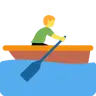 Man Rowing Boat Emoji 🚣‍♂️ image - Twitter / X (Twemoji) style