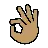 Ok Hand: Medium Skin Tone