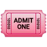 门票 Emoji 🎟 image - Samsung style