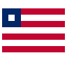 Flag: Liberia Emoji 🇱🇷 image - SerenityOS style