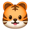 Cara de tigre Emoji 🐯 image - Samsung style