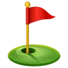 Emoji Flag in Hole ⛳ image - Huawei Harmony OS style