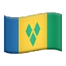 Flag: St. Vincent & Grenadines Emoji 🇻🇨 image - Apple style
